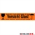 HILDE24 | Warnklebeband Vorsicht Glas 48 mm x 66 lfm orange